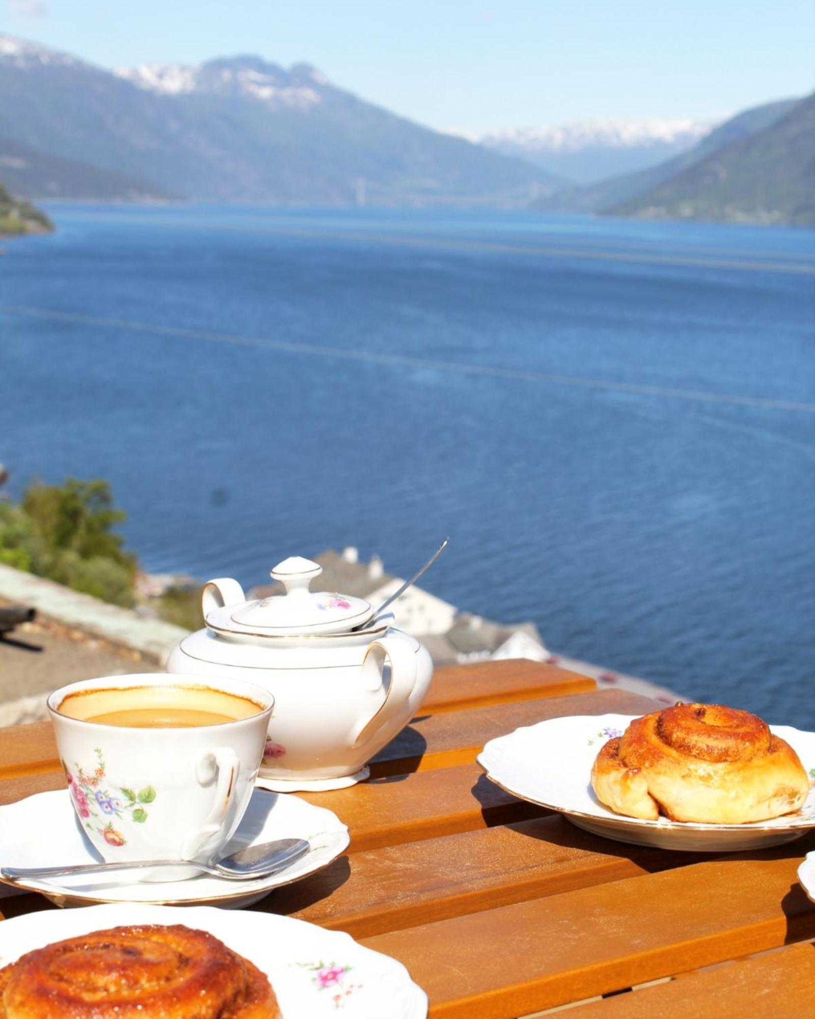 Вилла Fjord House Grimo Экстерьер фото