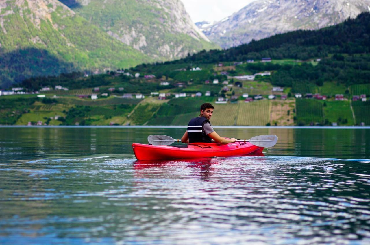 Вилла Fjord House Grimo Экстерьер фото